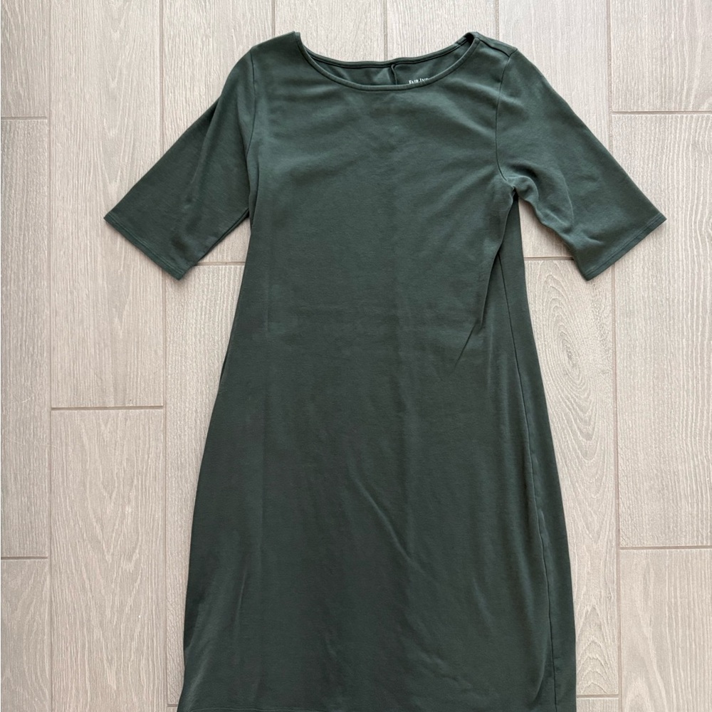 Fair Indigo Green Dress